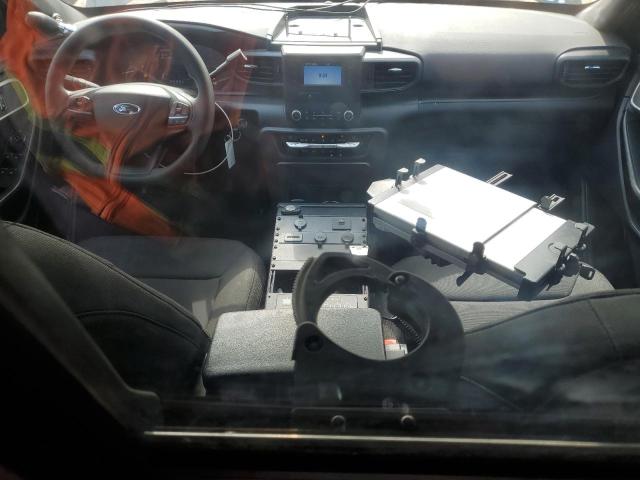1FM5K8AB6MGA43913 - 2021 FORD EXPLORER POLICE INTERCEPTOR BLACK photo 8