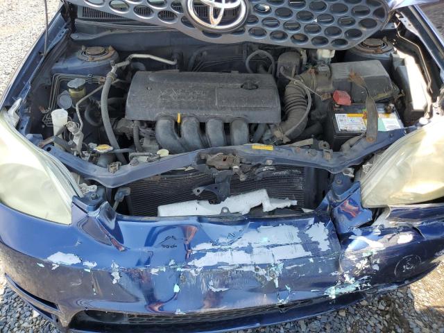 2T1KR32E04C314218 - 2004 TOYOTA COROLLA MA XR BLUE photo 12
