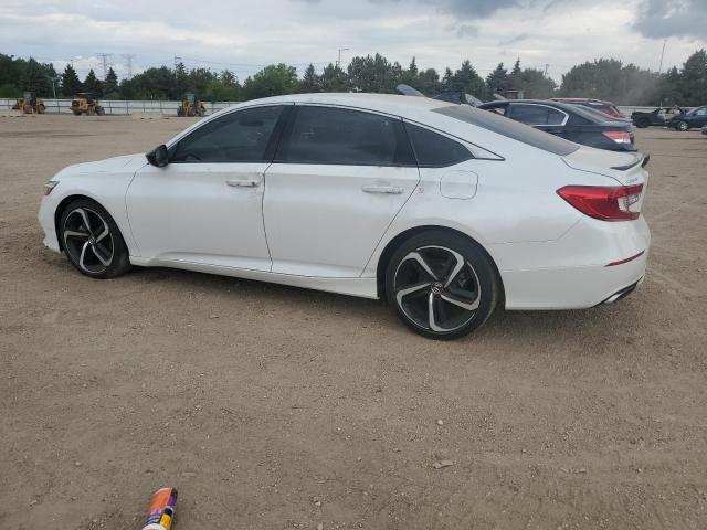 1HGCV1F35NA037098 - 2022 HONDA ACCORD SPORT WHITE photo 2