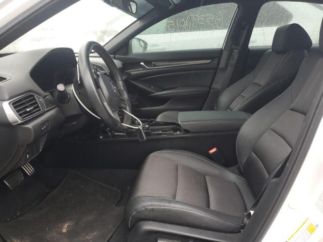 1HGCV1F35NA037098 - 2022 HONDA ACCORD SPORT WHITE photo 7