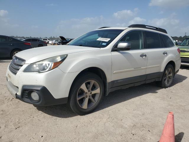 4S4BRCSC1D3310813 - 2013 SUBARU OUTBACK 2.5I LIMITED WHITE photo 1