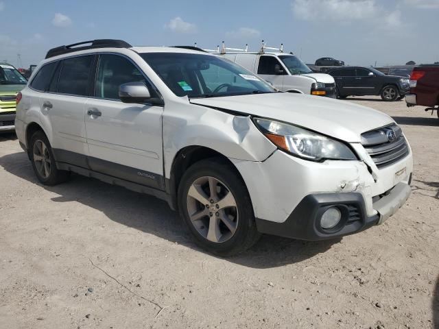 4S4BRCSC1D3310813 - 2013 SUBARU OUTBACK 2.5I LIMITED WHITE photo 4