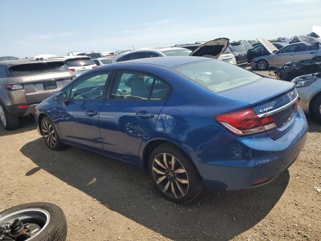 19XFB2F93FE052227 - 2015 HONDA CIVIC EXL 蓝色 照片 2