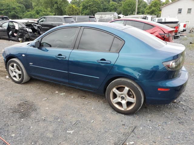 JM1BK323381846334 - 2008 MAZDA 3 S BLUE photo 2