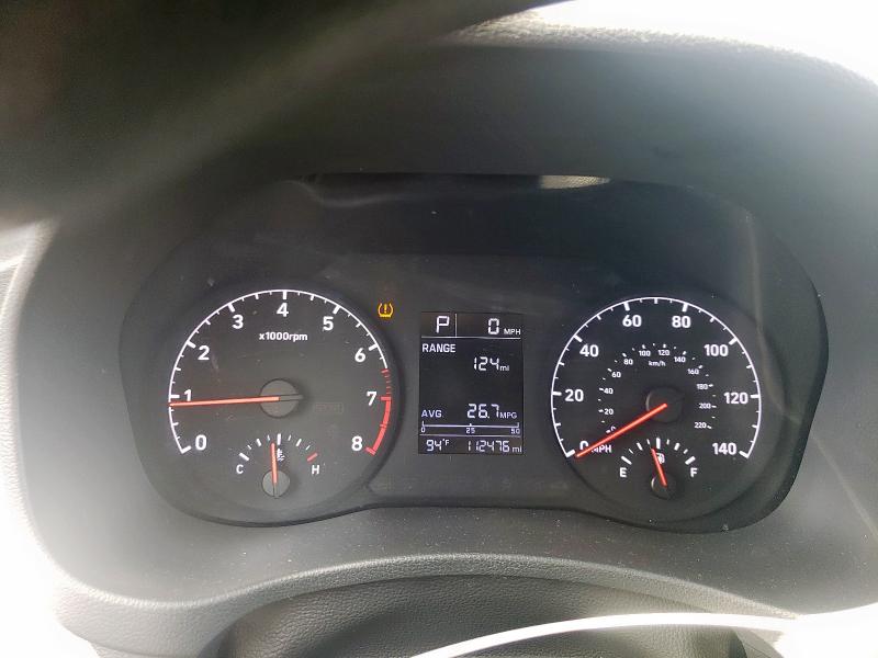 3KPC24A64ME129051 - 2021 HYUNDAI ACCENT SE 银色 照片 9