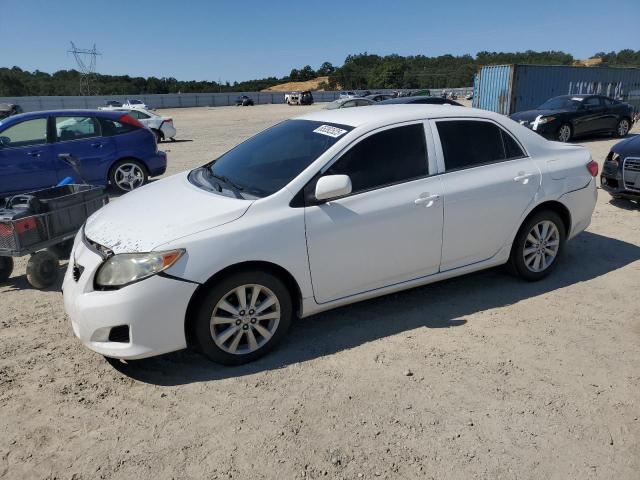 1NXBU4EE5AZ308649 - 2010 TOYOTA COROLLA BASE WHITE photo 1