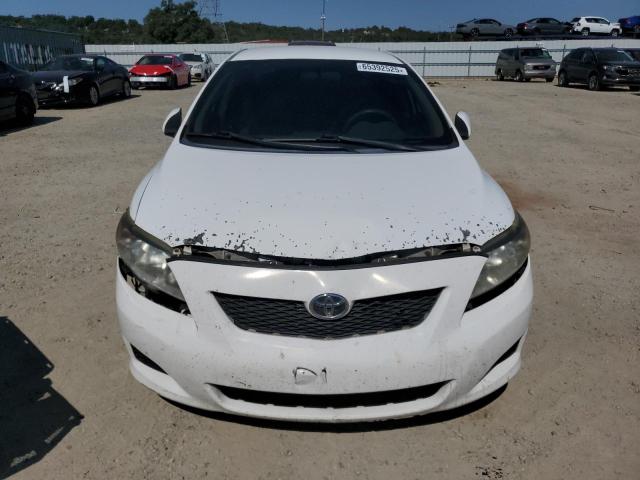 1NXBU4EE5AZ308649 - 2010 TOYOTA COROLLA BASE WHITE photo 5