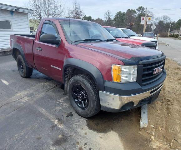 1GTEK14X89Z235932 - 2009 GMC SIERRA K1500 MAROON photo 1