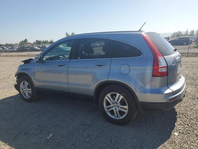 5J6RE4H78AL059342 - 2010 HONDA CR-V EXL TURQUOISE photo 2