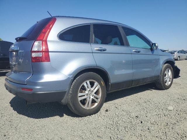5J6RE4H78AL059342 - 2010 HONDA CR-V EXL TURQUOISE photo 3