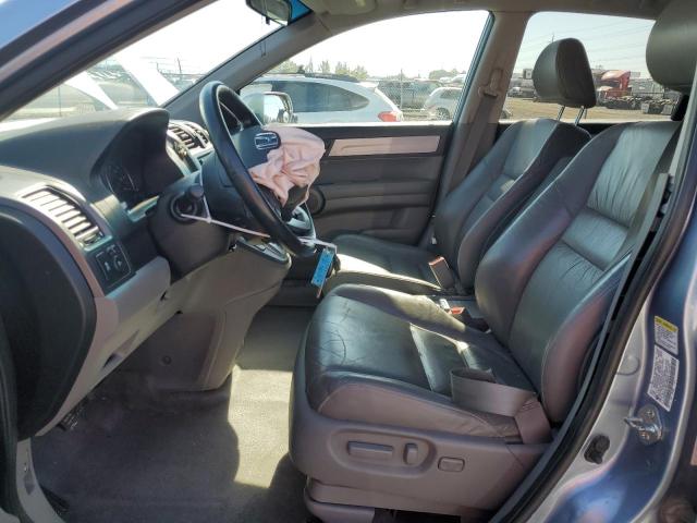 5J6RE4H78AL059342 - 2010 HONDA CR-V EXL TURQUOISE photo 7
