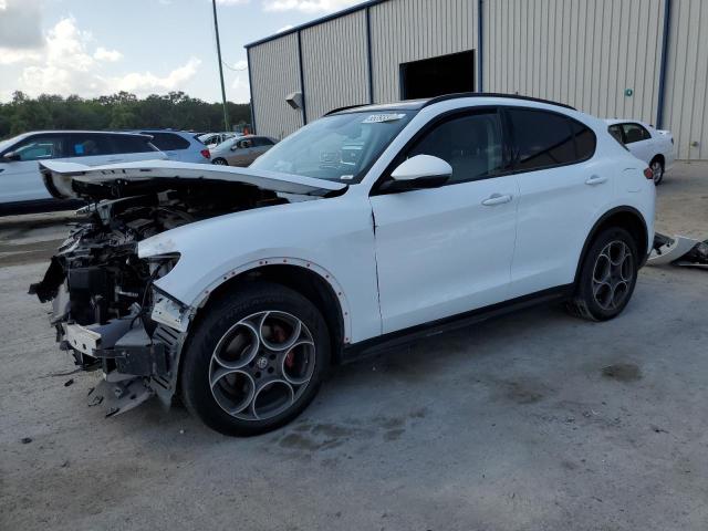 ZASFAKPN2J7C16078 - 2018 ALFA ROMEO STELVIO SPORT Weiß Foto 1