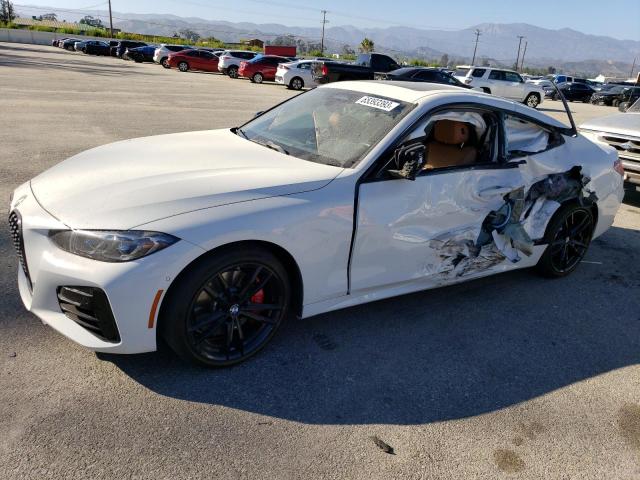 WBA13AR05MCF77177 - 2021 BMW M440XI WHITE photo 1