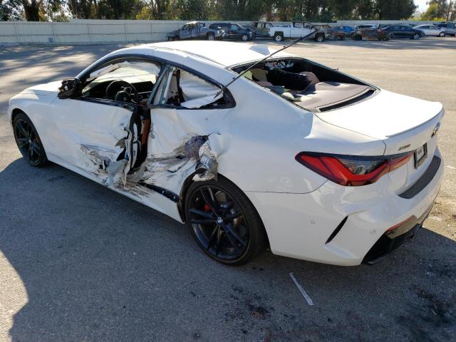 WBA13AR05MCF77177 - 2021 BMW M440XI WHITE photo 2