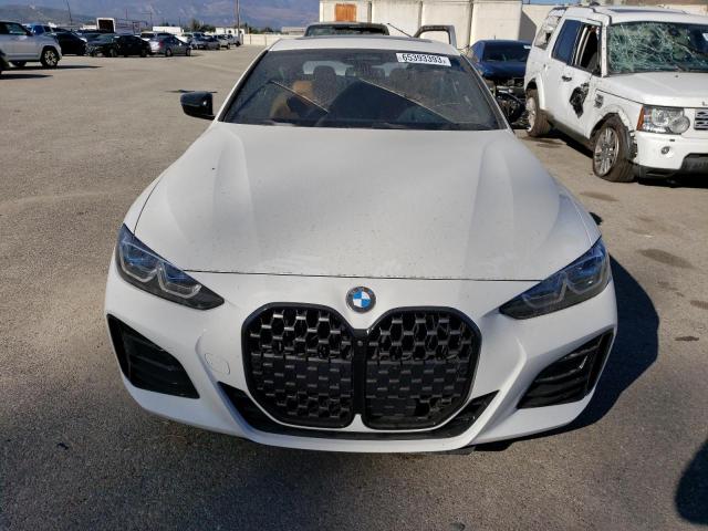 WBA13AR05MCF77177 - 2021 BMW M440XI WHITE photo 5