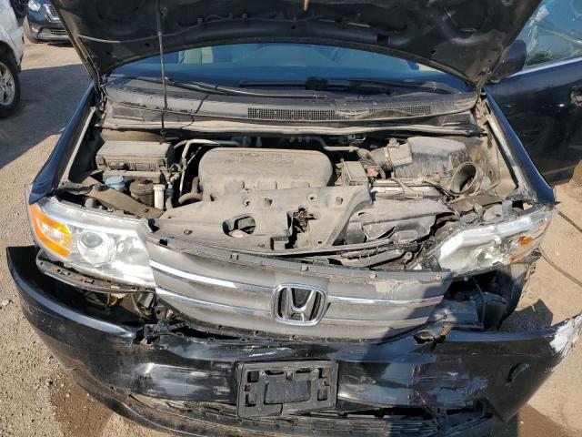 5FNRL5H49DB504959 - 2013 HONDA ODYSSEY EX BLACK photo 12