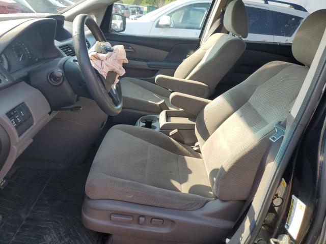 5FNRL5H49DB504959 - 2013 HONDA ODYSSEY EX BLACK photo 7