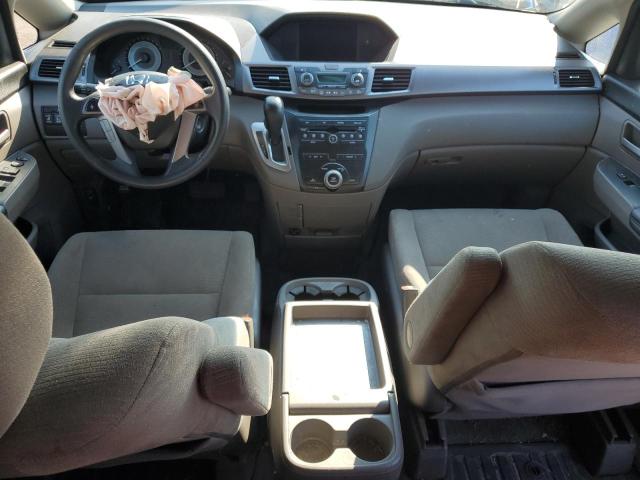 5FNRL5H49DB504959 - 2013 HONDA ODYSSEY EX BLACK photo 8