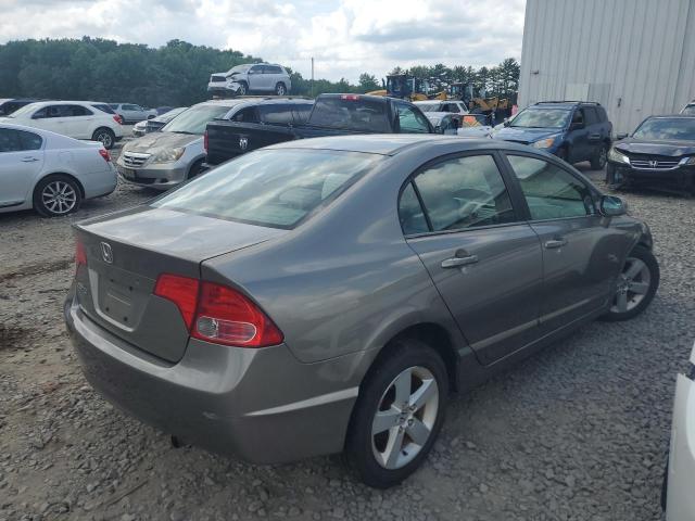 1HGFA16857L039073 - 2007 HONDA CIVIC EX GRAY photo 3