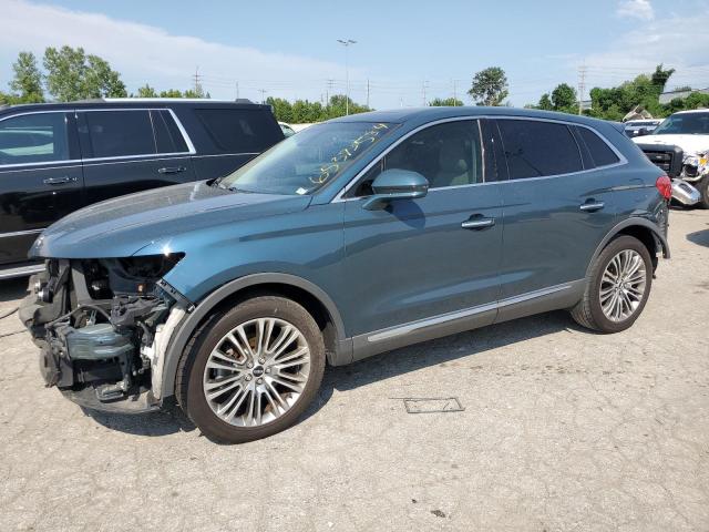2LMTJ8LR1GBL46537 - 2016 LINCOLN MKX RESERVE BLUE photo 1