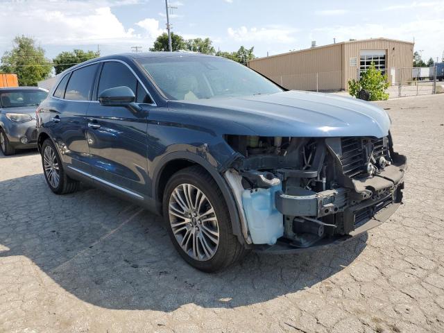 2LMTJ8LR1GBL46537 - 2016 LINCOLN MKX RESERVE BLUE photo 4