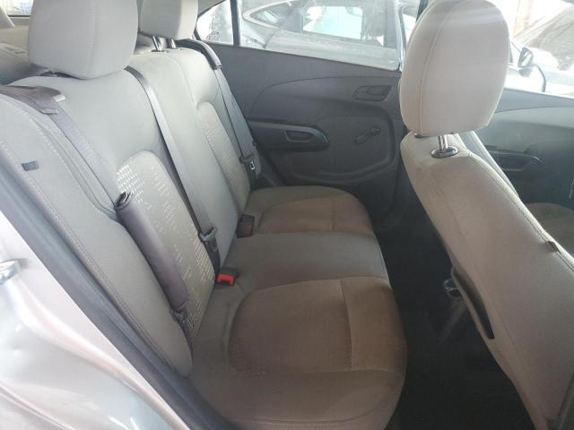 1G1JA5SH4F4175315 - 2015 CHEVROLET SONIC LS ვერცხლისფერი ფოტო 10