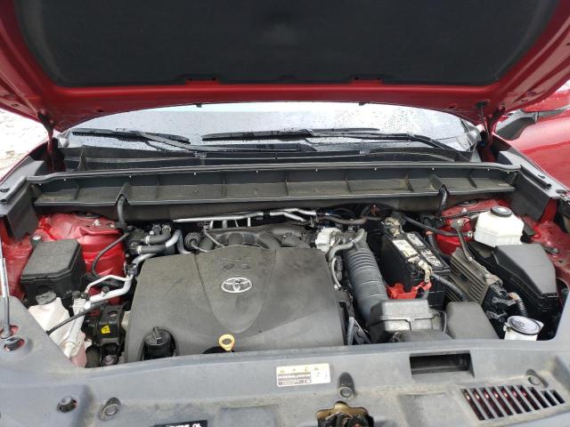 5TDGZRBH6MS057589 - 2021 TOYOTA HIGHLANDER XLE Qırmızı foto 12