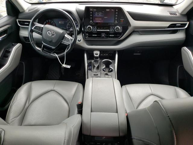 5TDGZRBH6MS057589 - 2021 TOYOTA HIGHLANDER XLE Qırmızı foto 8