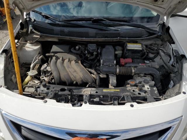 3N1CN7AP0JL851838 - 2018 NISSAN VERSA S WHITE photo 11