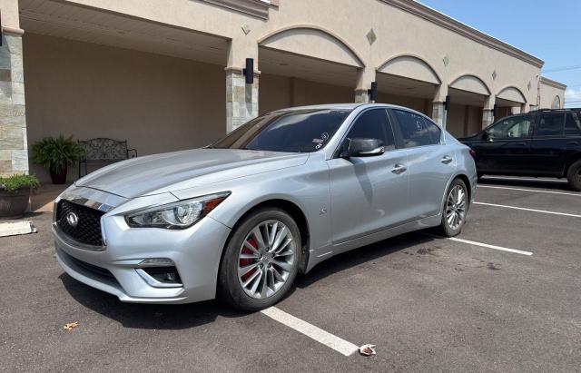 JN1EV7AP6JM350970 - 2018 INFINITI Q50 LUXE ვერცხლისფერი ფოტო 2