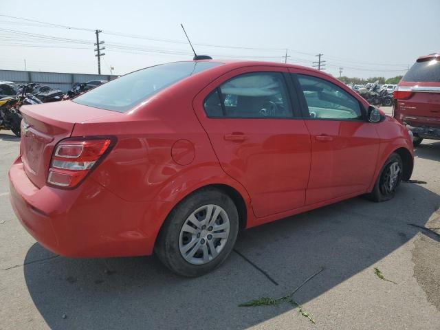 1G1JB5SH0H4164392 - 2017 CHEVROLET SONIC LS RED photo 3