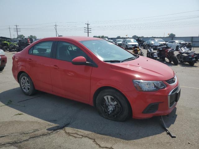 1G1JB5SH0H4164392 - 2017 CHEVROLET SONIC LS Qırmızı foto 4