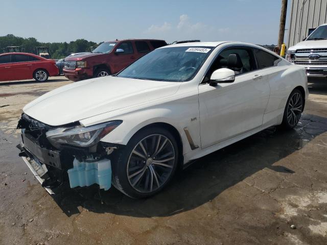 JN1EV7EK6HM360455 - 2017 INFINITI Q60 PREMIUM WHITE photo 1