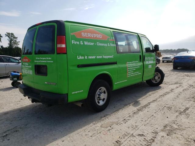 1GCHG35U861145270 - 2006 CHEVROLET EXPRESS G3 GREEN photo 3