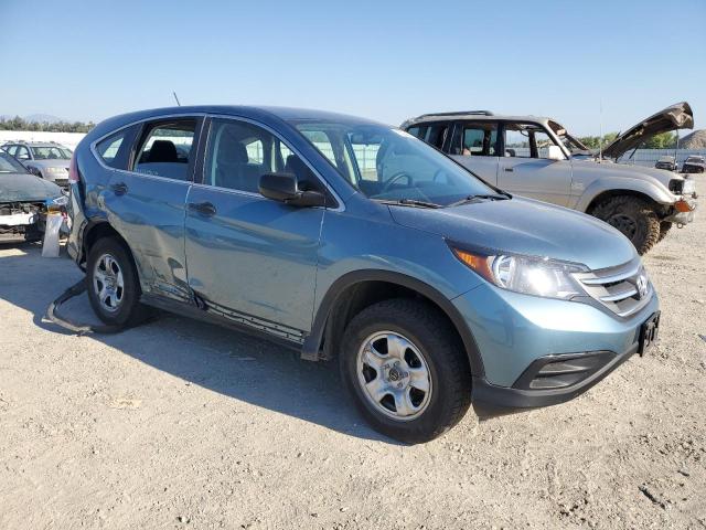 5J6RM3H37DL030090 - 2013 HONDA CR-V LX TURQUOISE photo 4