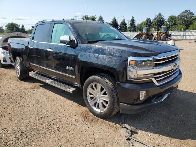 3GCUKTEJ4HG137819 - 2017 CHEVROLET SILVERADO K1500 HIGH COUNTRY BLACK photo 4