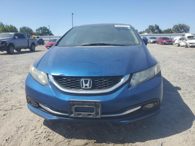 2HGFB2F94FH551365 - 2015 HONDA CIVIC EXL BLUE photo 5