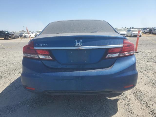 2HGFB2F94FH551365 - 2015 HONDA CIVIC EXL BLUE photo 6