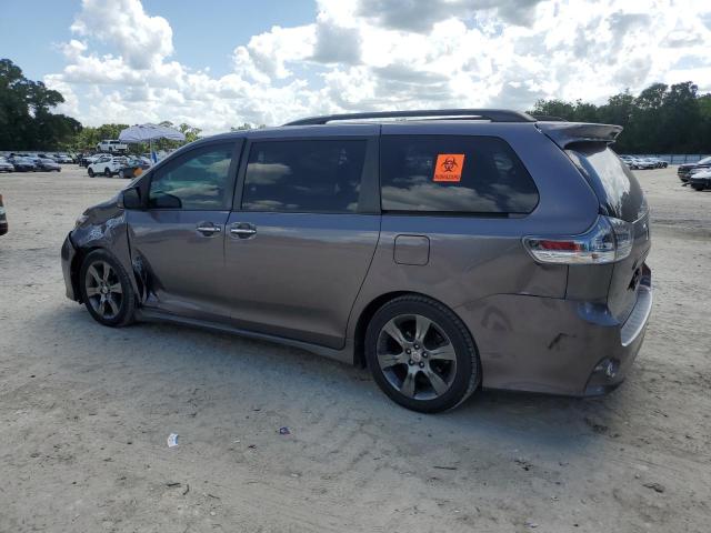 5TDXK3DC0FS681362 - 2015 TOYOTA SIENNA SPORT GRAY photo 2