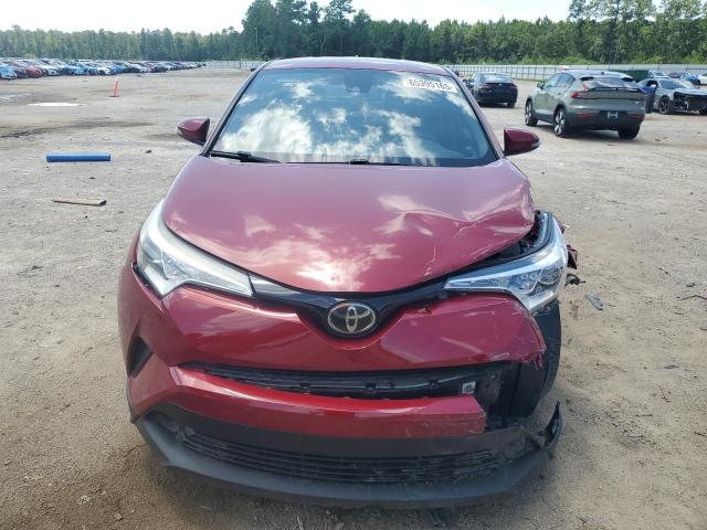 NMTKHMBX5JR028425 - 2018 TOYOTA C-HR XLE ბურგუნდია ფოტო 5