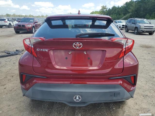 NMTKHMBX5JR028425 - 2018 TOYOTA C-HR XLE ბურგუნდია ფოტო 6