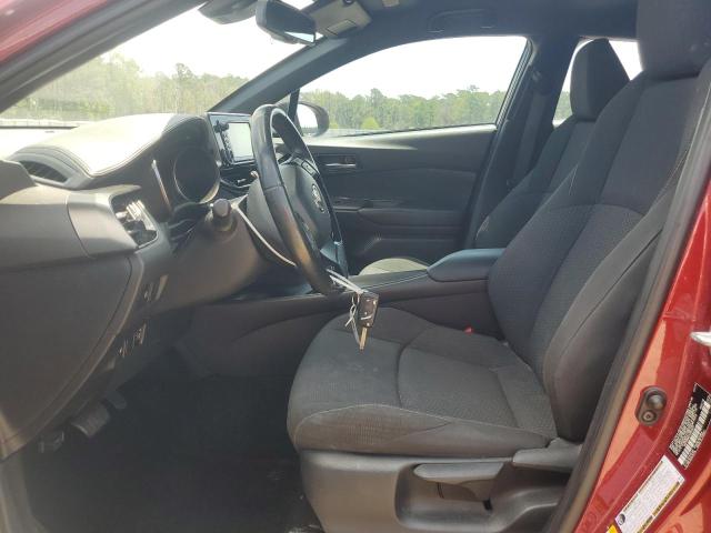 NMTKHMBX5JR028425 - 2018 TOYOTA C-HR XLE ბურგუნდია ფოტო 7