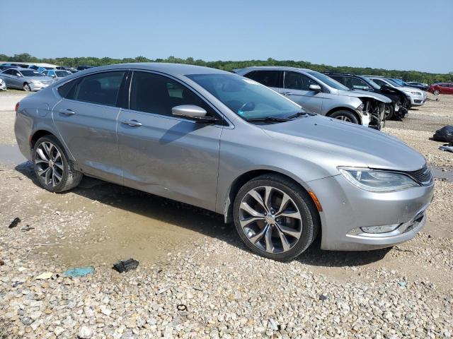 1C3CCCCG6FN509735 - 2015 CHRYSLER 200 C SILVER photo 4