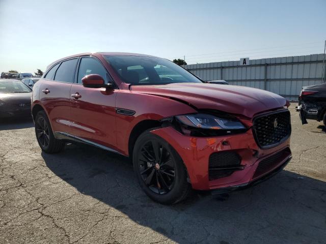 SADCJ2EX1NA700045 - 2022 JAGUAR F-PACE S RED photo 4