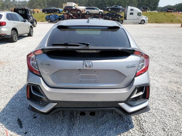 SHHFK7H93LU412837 - 2020 HONDA CIVIC SPORT TOURING SILVER photo 6