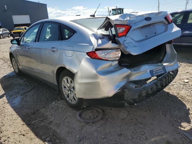 1FA6P0G77E5371617 - 2014 FORD FUSION S SILVER photo 2