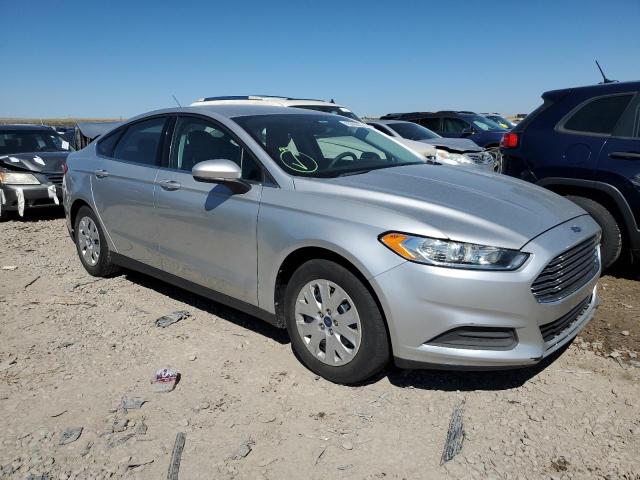 1FA6P0G77E5371617 - 2014 FORD FUSION S SILVER photo 4