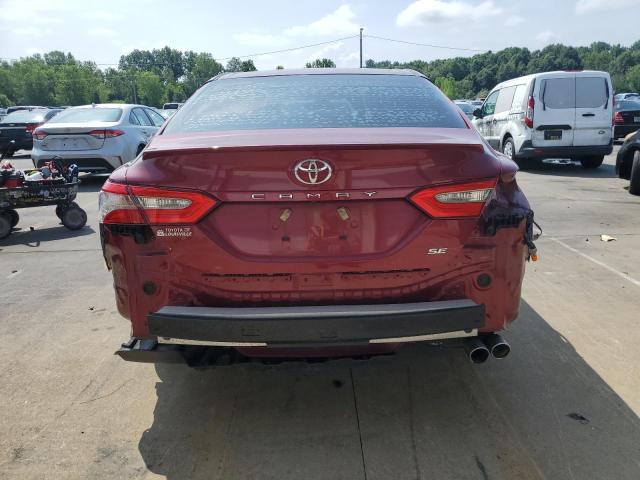4T1B11HK8JU618304 - 2018 TOYOTA CAMRY L BURGUNDY photo 6