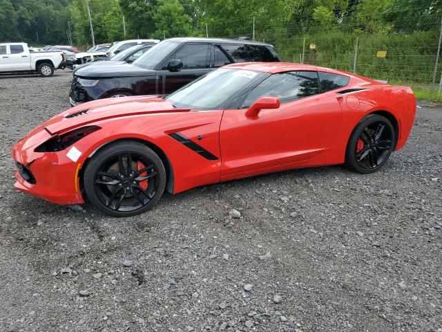 1G1YB2D76K5112381 - 2019 CHEVROLET CORVETTE STINGRAY 1LT RED photo 1