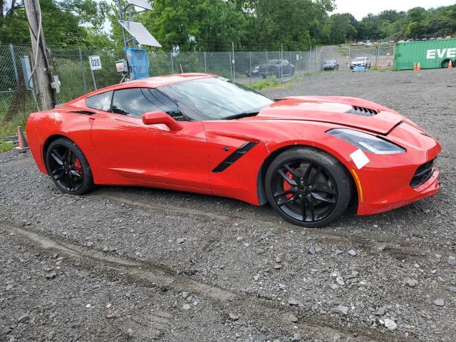 1G1YB2D76K5112381 - 2019 CHEVROLET CORVETTE STINGRAY 1LT RED photo 4